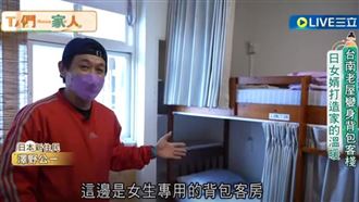 愛台南！日男打造「日本風背包客棧」