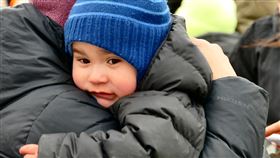 烏克蘭難民撤離到斯洛伐克（圖／AP授權）