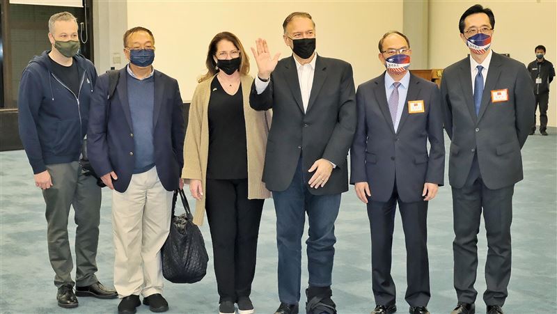 賴清德明晚宴請蓬佩奧　張忠謀將出席