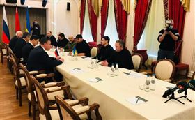 烏克蘭俄羅斯談判▲（圖／翻攝自白俄羅斯外交部BelarusMFA推特）