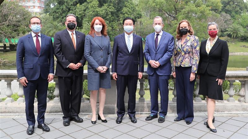 拜登特使閃電訪台　外交部揭重要成果
