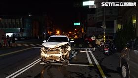 男子在埔里路口車禍，找友人頂替4人全送辦。（圖／翻攝畫面）