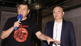 澎恰恰、林秉文。（圖／記者邱榮吉攝影）