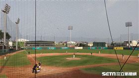 ▲中信兄弟3日與樂天桃猿鹽埔練習賽。（圖／記者蕭保祥攝影）