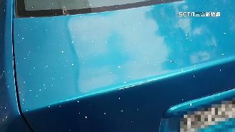 愛車慘變花貓　他控鄰油漆傷車互槓