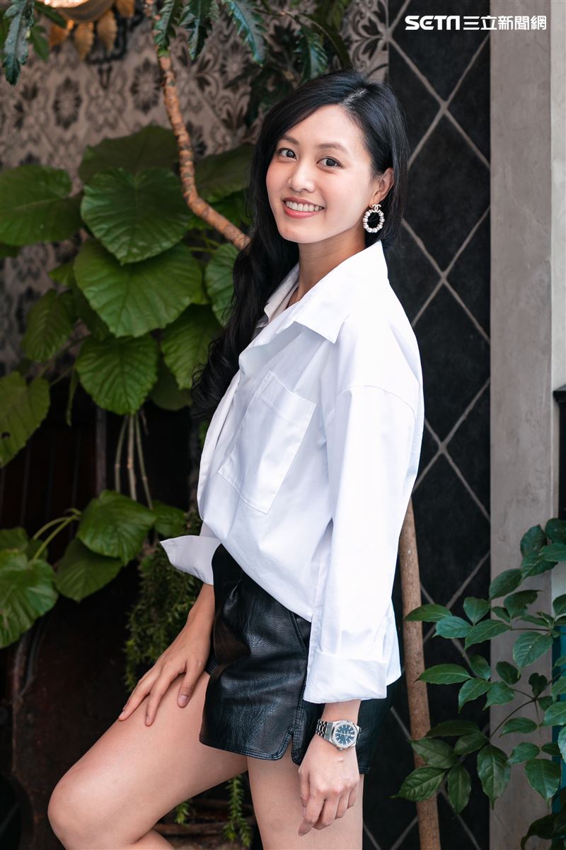 郭惠妮三立新聞網專訪。（圖/記者楊澍攝影）