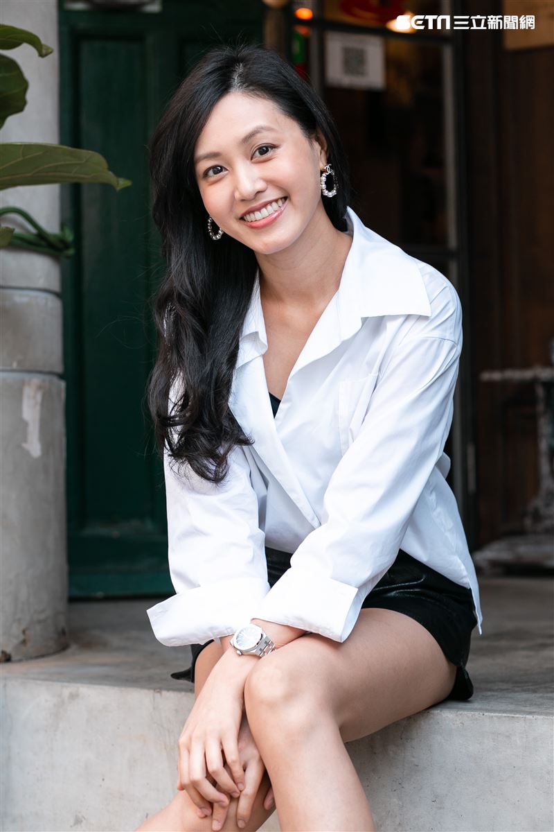 郭惠妮三立新聞網專訪。（圖/記者楊澍攝影）