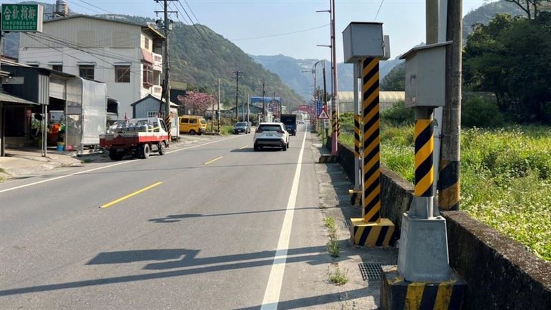 上合歡山測速桿發威　7個月罰3千件