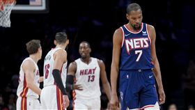 ▲杜蘭特（Kevin Durant）傷後復出攻下31分，但籃網不敵公牛。（圖／美聯社／達志影像）