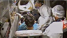 新竹縣,羽球,救護,消防局（圖／新竹縣消防局提供）