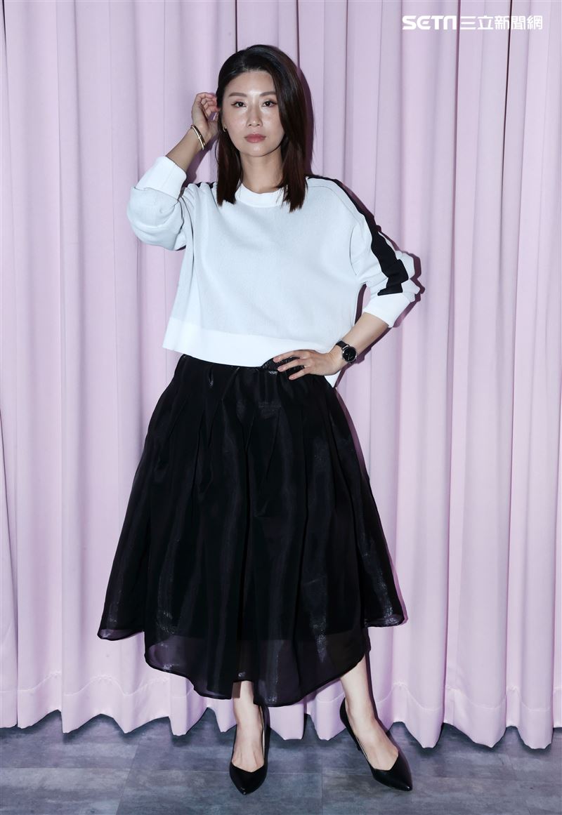 朱芷瑩三立新聞網專訪。（記者邱榮吉/攝影）