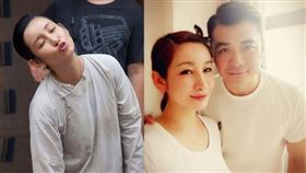 秦海璐和王新軍。（圖／翻攝自微博）