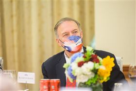 款宴美國第70任國務卿龐培歐、蓬佩奧（Mike Pompeo）伉儷訪團  
游錫堃：台灣人一定永遠記得您對台灣的支持
（圖／立法院提供）