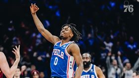 ▲麥克西（Tyrese Maxey）近期表現相當出色。（圖／翻攝自76人推特）