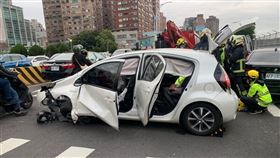 新北市，淡水，車禍，iRent，自撞