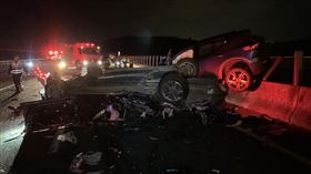 苗栗縣後龍鎮,後龍,國道3號,連環車禍,