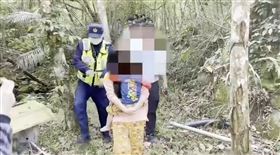 苗栗獅潭，露營，2歲男童走失，竹林遊蕩，警消200人搜山(圖／翻攝畫面)