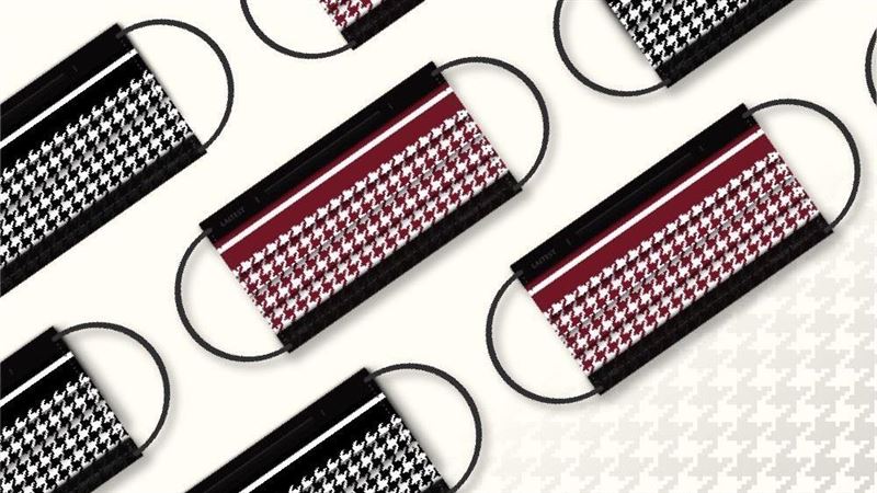 「千鳥紋口罩」　9日開賣限量5千盒