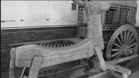 古代酷刑騎木驢。（示意圖／翻攝百度百科)