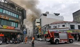 台中中區興中街火警。（圖／翻攝畫面）