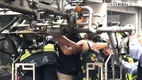 台中中區興中街火警。（圖／翻攝畫面）