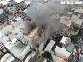 台中興中街,火警,6死,樓梯加裝門(圖/翻攝畫面)