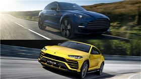 ▲Aston Martin DBX 707、Lamborghini Urus（圖／翻攝自Aston Martin、Lamborghini官網）