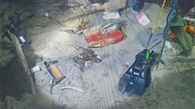 ▲海巡人員查獲違規採捕工具，依違反漁業法函送台東縣政府裁處。（圖／讀者提供）