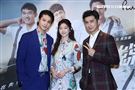 呂孟宇、晏柔中、邱品程出席電影「青春換日線」首映。（記者邱榮吉/攝影）