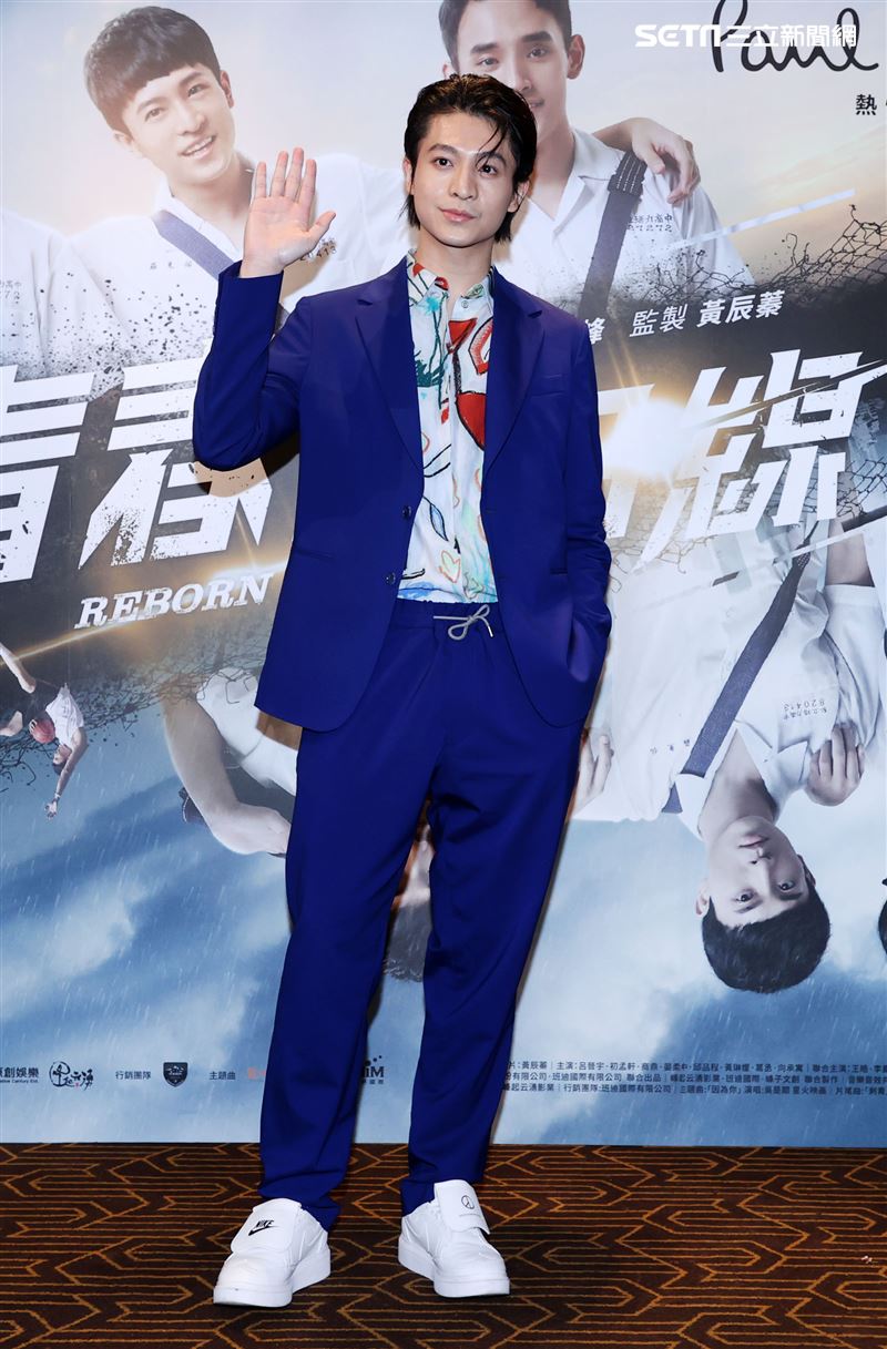 呂孟宇出席電影「青春換日線」首映。（記者邱榮吉/攝影）