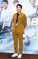 初孟軒出席電影「青春換日線」首映。（記者邱榮吉/攝影）
