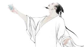 ▲飲酒；羅隱。（圖／翻攝自百度百科）