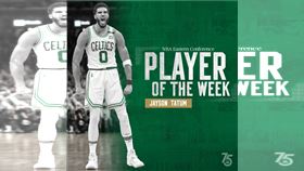 ▲泰坦（Jayson Tatum）獲選第20週東區最佳球員。（圖／翻攝自賽爾提克推特）