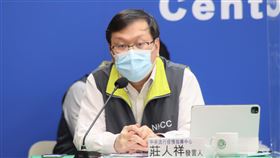 ▲0307 CDC記者會，莊人祥（圖／指揮中心提供）