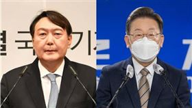 韓國　執政黨共同民主黨候選人李在明（右）　最大在野黨國民力量黨候選人尹錫悅（左）（左圖取自facebook.com/sukyeol.yoon、右圖取自facebook.com/jaemyunglee）