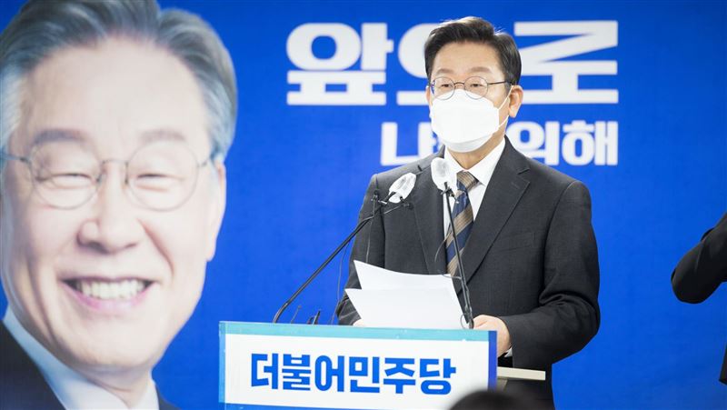 角逐南韓總統　李在明力守民主黨江山