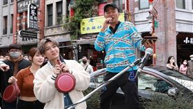 吳宗憲，炎亞綸。(圖/東森《天王到你家》)