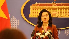 越南回應俄烏局勢面對媒體對俄烏局勢的提問，越南外交部發言人黎氏秋姮（圖）23日表示，越南呼籲各方保持克制、加強對話努力、推動外交措施，在尊重聯合國憲章和國際法基本原則的基礎上和平解決分歧。中央社記者陳家倫河內攝  111年2月24日