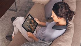 Sony宣布，全新無線頸掛式揚聲器SRS-NS7於在台正式上市。（圖／台灣索尼提供）