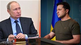 俄羅斯,普丁,烏克蘭,總統,澤倫斯基（合成圖／翻攝自推特、IG）