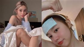 何戀慈確診新冠肺炎，到第4天才出現症狀陰轉陽。（圖／翻攝自michiyo_ho IG）