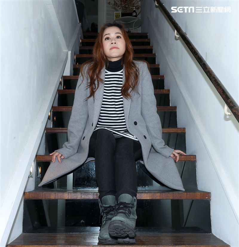 楊蒨時三立新聞網專訪。（記者邱榮吉/攝影）