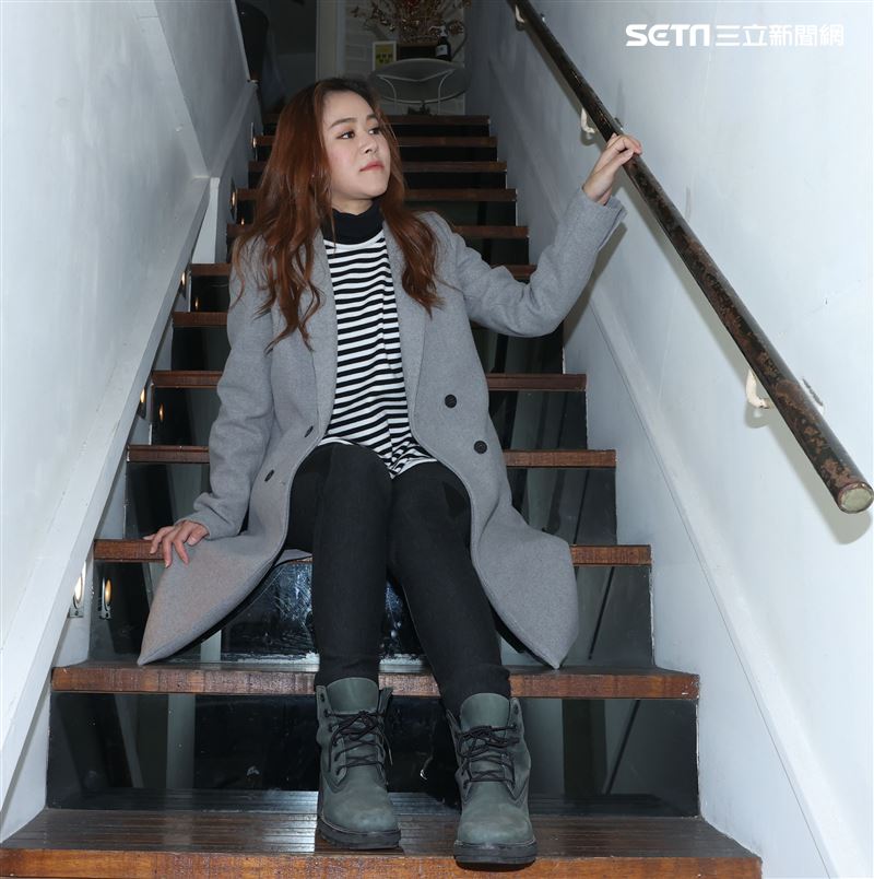 楊蒨時三立新聞網專訪。（記者邱榮吉/攝影）