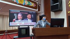 錄音檔證實科技業董座自肥獨子虛設職位領員工庫藏股 立委林岱樺要求金管會嚴辦(圖/林岱樺立委辦公室提供)