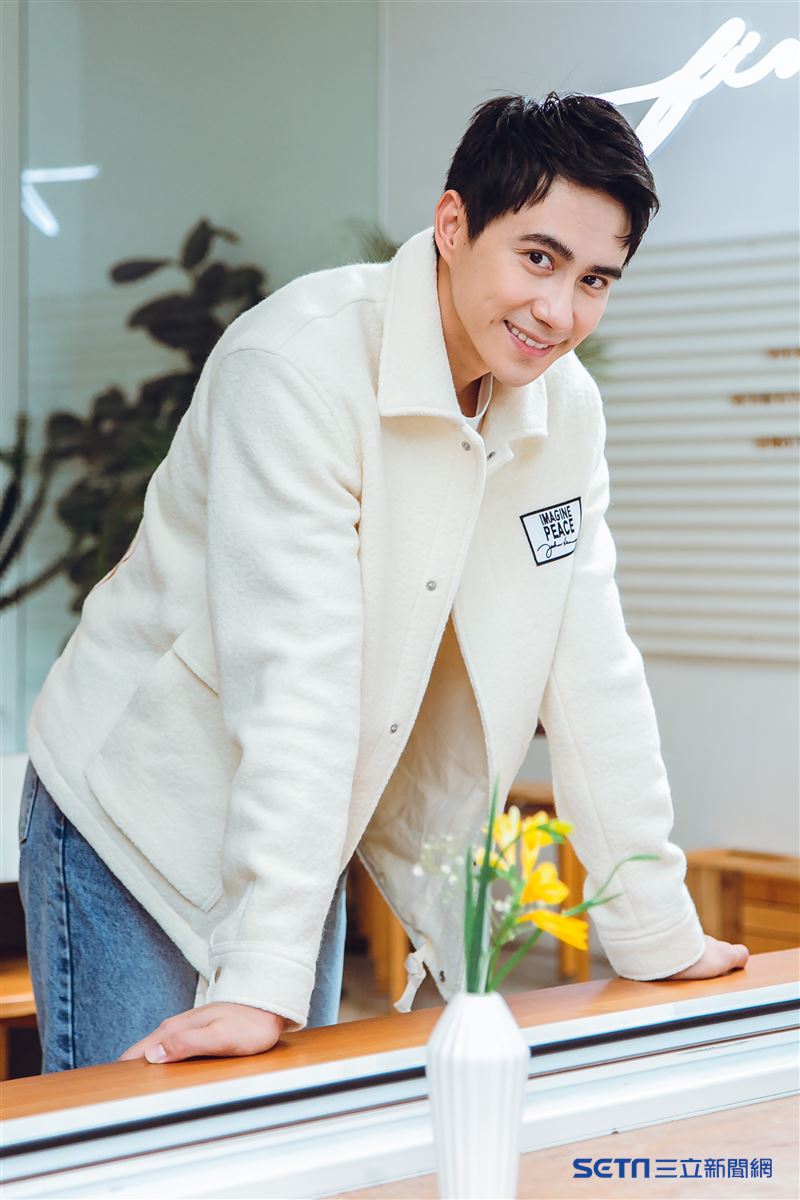 潘君侖三立新聞網專訪。（圖/記者楊澍攝影）