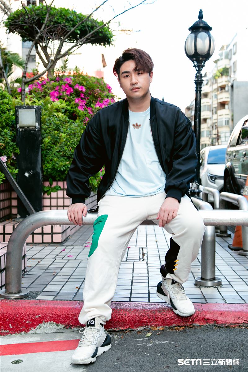 鹿希派三立新聞網專訪。（圖/記者楊澍攝影）