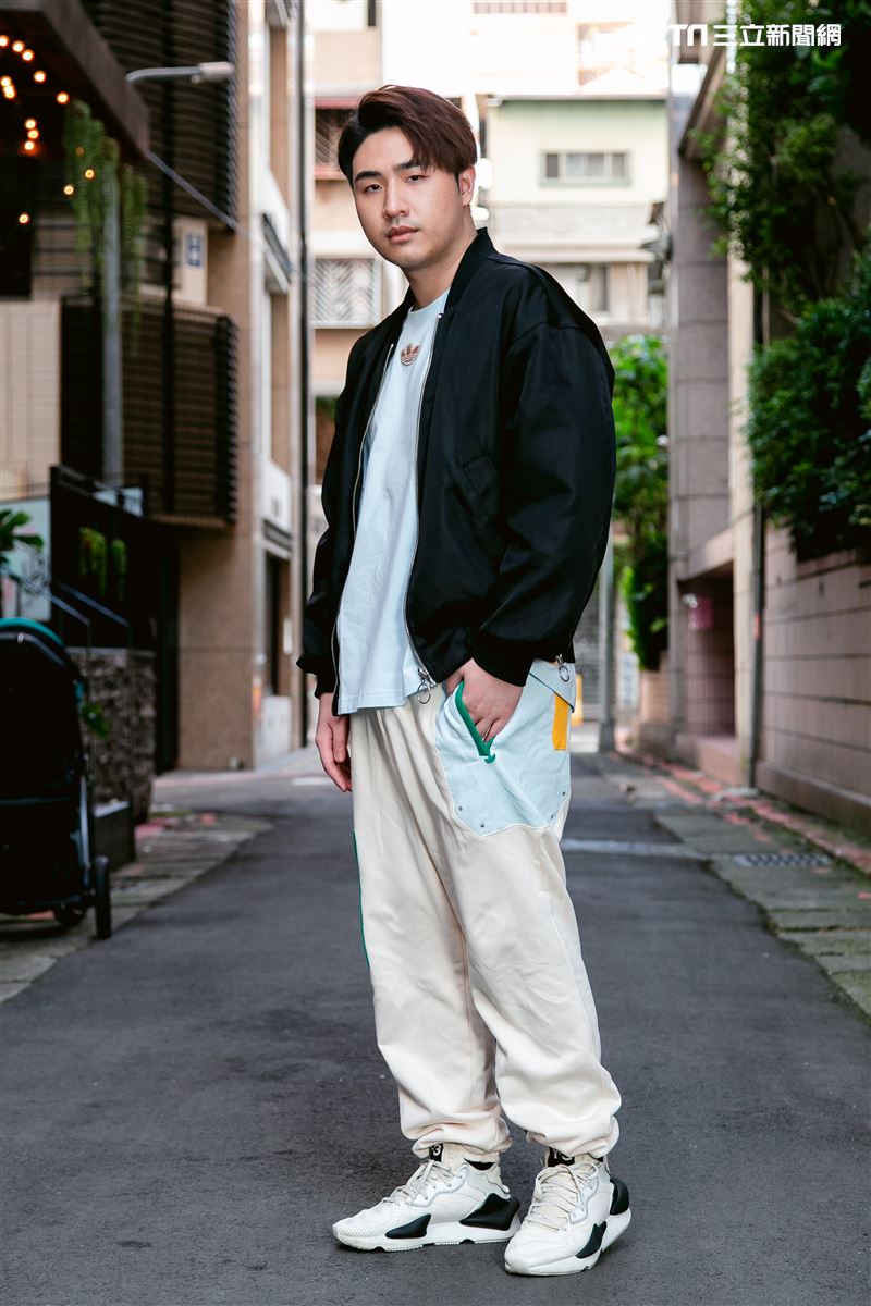 鹿希派三立新聞網專訪。（圖/記者楊澍攝影）