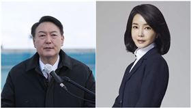 南韓新總統遭控「迷信巫蠱」小12歲嫩妻被爆：酒店女公關（圖／翻攝自윤석열、김건희臉書）尹錫悅、金建熙