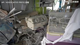 烏克蘭婦幼醫院遭轟炸（圖／AP授權）