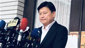 立委,傅崐萁,回應炒股判囚2年10月定讞,記者會（圖／記者林恩如攝影）